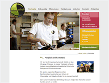 Tablet Screenshot of leitnerschuh.at